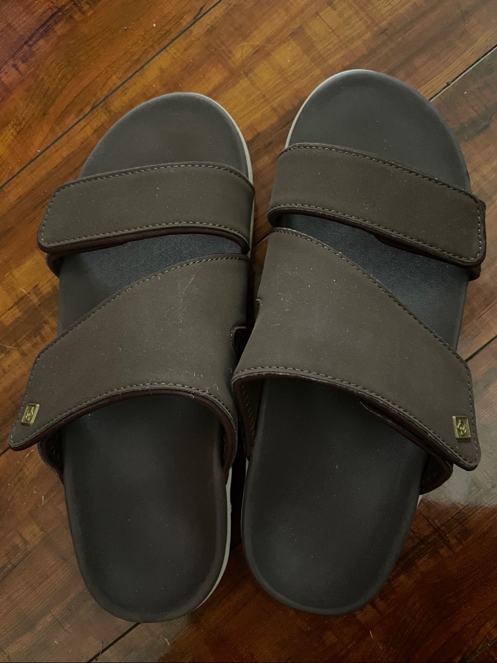 Spenco Women's  9.5 Brown Slide Sandals - Comfortable orthopedic like new